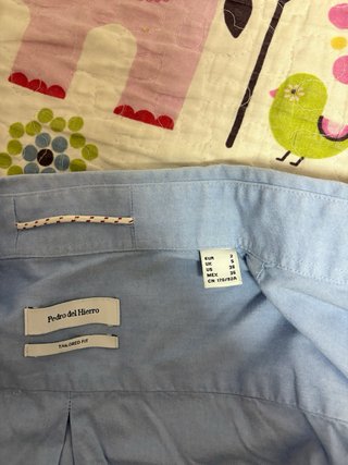 Camisa Pedro del Hierro azul