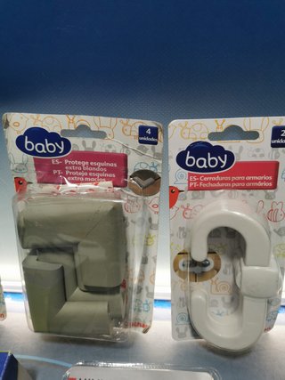Protectores infantiles BABY, y mini alarmas para puerta y ventana