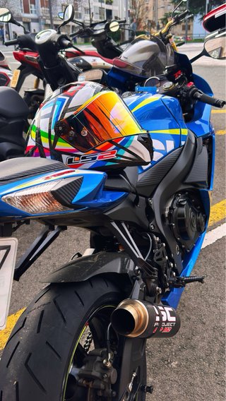 Suzuki GSXR 750 2014 Azul