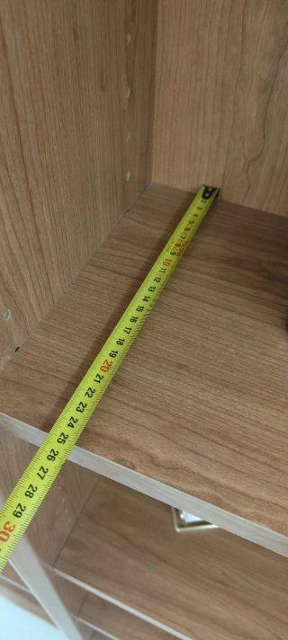 ARMARIO CON ESTANTERÍAS DE MADERA PARA NEGOCIO