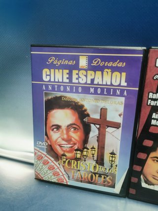 3 dvds, cine español, el cristo de los faroles, el pescador de copas, cafe de chinitas