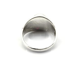 sello plata 925mm con piedra con cuarzo