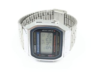 relojes digitales casio a168