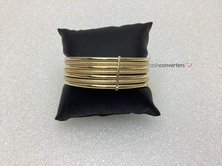 brazalete oro 18k