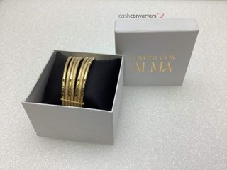 brazalete oro 18k
