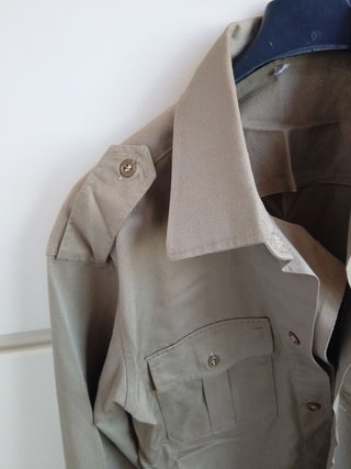 Camicia Kaki Vintage Militare Classic italy m
