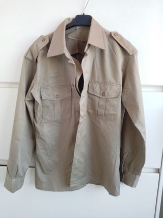 Camicia Kaki Vintage Militare Classic italy m
