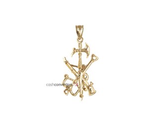 crucifijo oro 18k