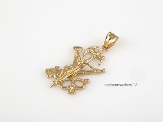 crucifijo oro 18k