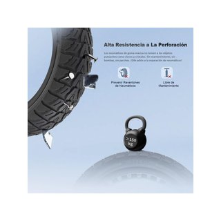 Neumáticos sólidos 10" Xiaomi 4 Pro panal