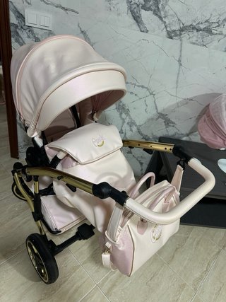 Carro de bebé rosa Candy