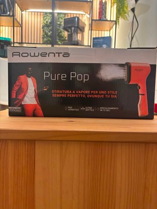 Cepillo Vapor Rowenta Pure Pop Rojo