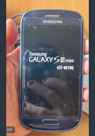 Samsung Galaxy SIII mini azul nuevo en caja