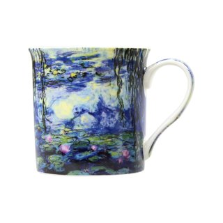 - Juego tazas porcelana inspiración Monet 4