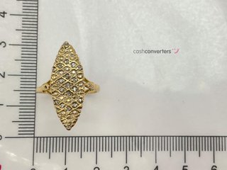anillo oro 18k con diamante