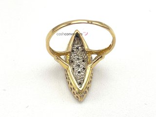 anillo oro 18k con diamante