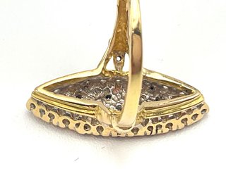 anillo oro 18k con diamante