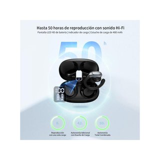 Auriculares deportivos bluetooth batería larga
