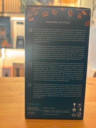 Cafetera Cecotec Piccolina 600