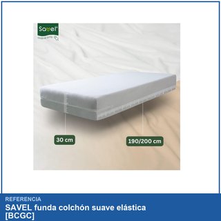 SAVEL funda colchón suave elástica [BCGC]
