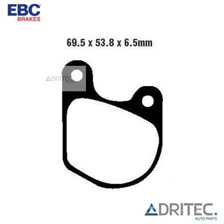 PASTILLAS DE FRENO FA071 HARLEY DAVIDSON SPORTSTER 1000 EBC