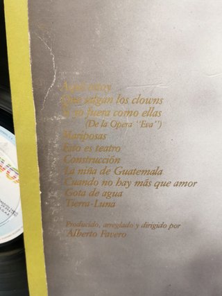 Disco, LP, vinilo,  Nacha – Aquí Estoy , 1981
