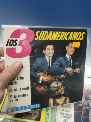 10 discos eps, 7”, LOS 3 SUDAMERICANOS buen estado, descatalogados