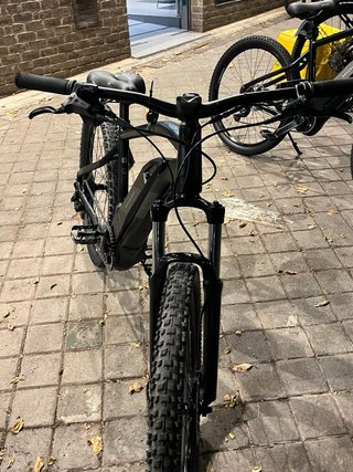 Bicicleta Eléctrica Negra