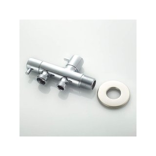 Ibergrif M22005 pulverizador bidé portátil plata