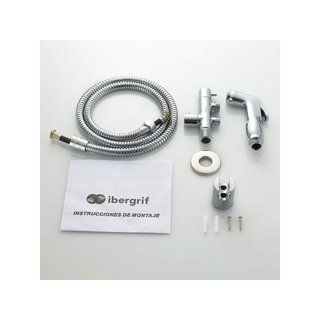Ibergrif M22005 pulverizador bidé portátil plata