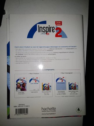 Inspire 2 méthode de français. A2. Cahier d'act...