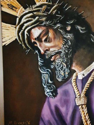 Óleo sobre lienzo Gran poder
