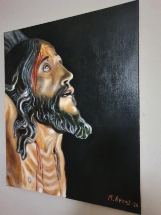 Óleo sobre lienzo Cristo de la Expiación