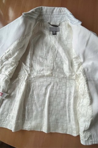 Chaqueta Mango Blanca