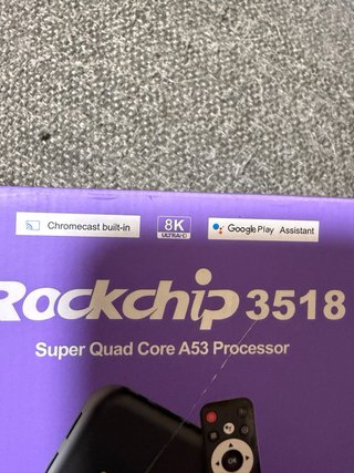 Android TV Rockchip 3518 8K Chromecast nuevo