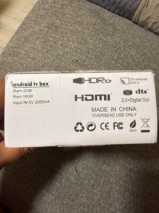 Android TV Rockchip 3518 8K Chromecast nuevo