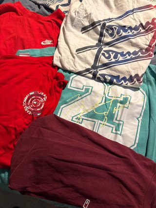Lote 3 Camisetas Tommy Hilfiger y Nike Talla M
