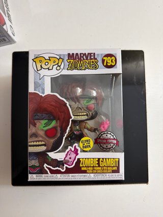 Funko Pop Marvel Zombies 793 Gambit Glow