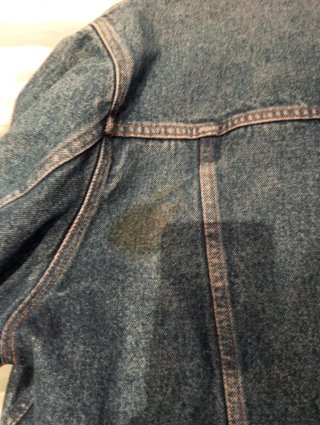 Cazadora Vaquera Levi's Negra y Azul Talla L/XL