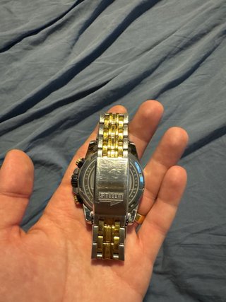 Reloj Lotus Dorado y Verde