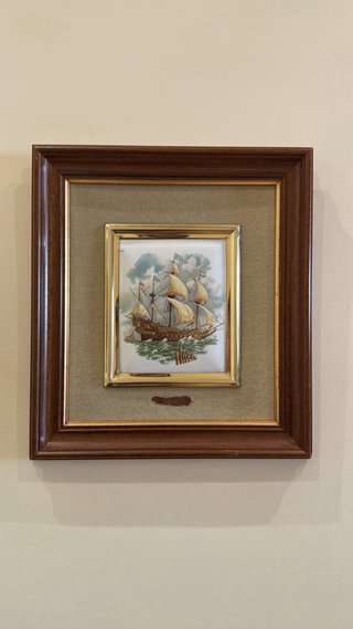 Cuadro Cerámica y Madera