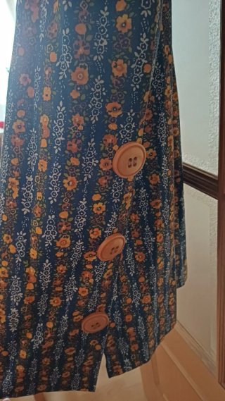 Vestido vintage floral