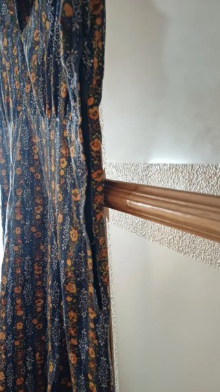 Vestido vintage floral