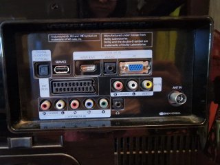 Televisor Samsung LED 22 Negro con mando