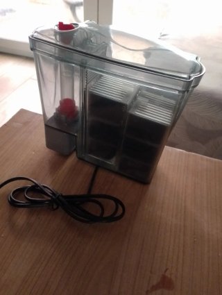 Filtro para acuario con luz LED
