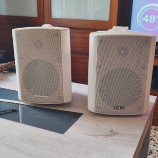 2 Altavoces Exterior Abus Blancos