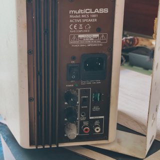 2 Altavoces Exterior Abus Blancos