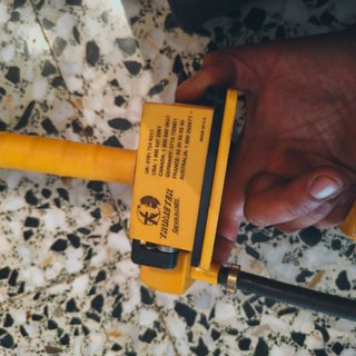 Rueda de medir (odómetro) amarillo