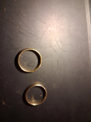 2 Anillos Oro 24k
