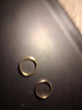 2 Anillos Oro 24k